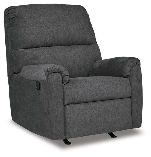 Miravel Recliner 4620425 Gunmetal Contemporary Motion Recliners - Free Standing By AFI - sofafair.com