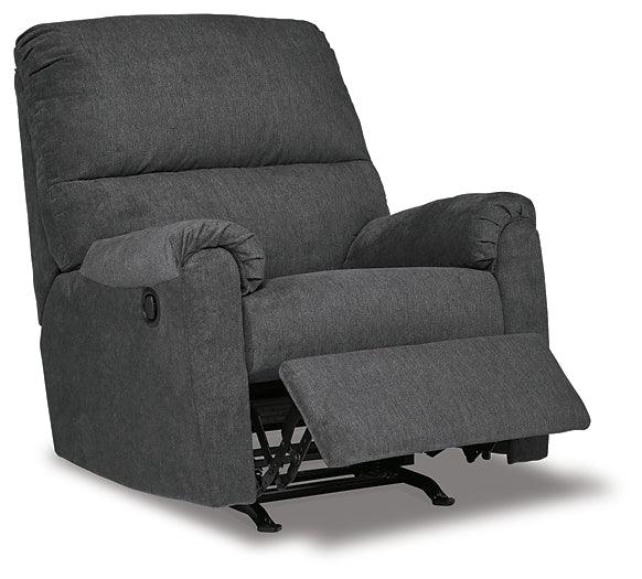 Miravel Recliner 4620425 Gunmetal Contemporary Motion Recliners - Free Standing By AFI - sofafair.com