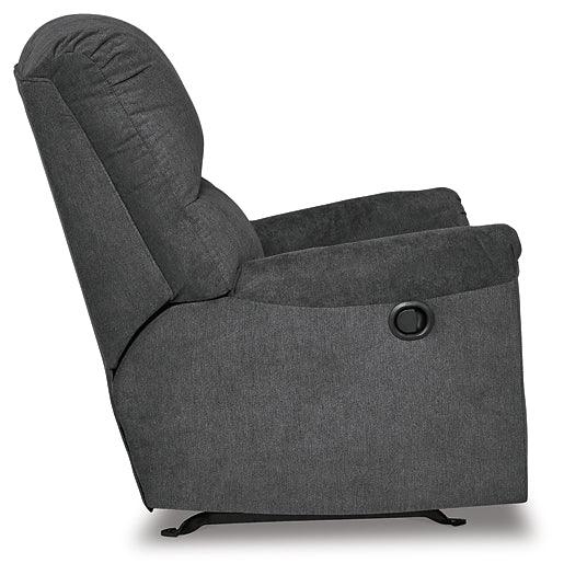 Miravel Recliner 4620425 Gunmetal Contemporary Motion Recliners - Free Standing By AFI - sofafair.com