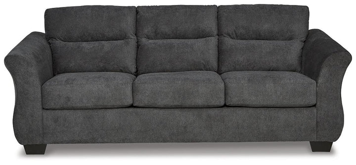 Miravel Sofa 4620438 Gunmetal Contemporary Stationary Upholstery By AFI - sofafair.com