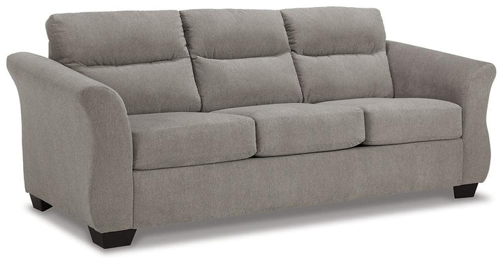 Miravel Queen Sofa Sleeper 4620639 Slate Contemporary Stationary Upholstery By AFI - sofafair.com