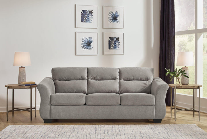 Miravel Queen Sofa Sleeper 4620639 Slate Contemporary Stationary Upholstery By AFI - sofafair.com