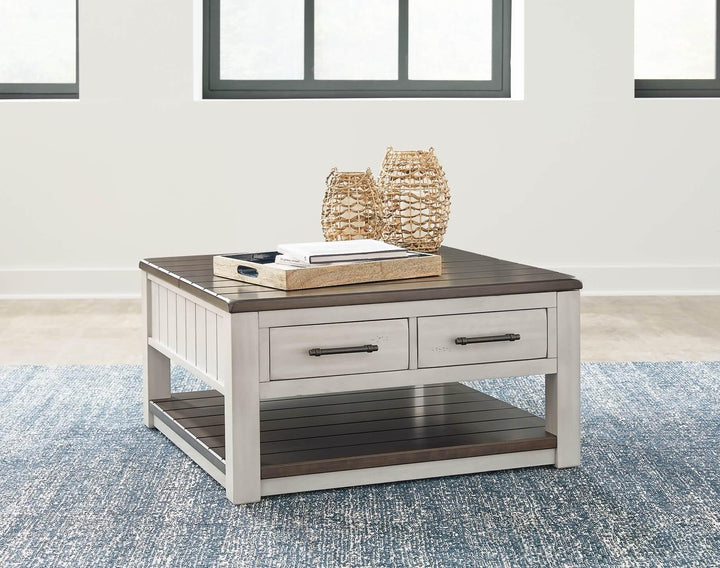 Darborn Lift-Top Coffee Table T796-00 Black/Gray Casual Cocktail Table Lift By Ashley - sofafair.com