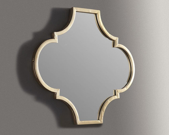 A8010155 Metallic Contemporary Callie Accent Mirror By Ashley - sofafair.com