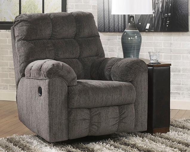 Acieona Recliner 5830028 Black/Gray Contemporary Motion Sectionals By Ashley - sofafair.com