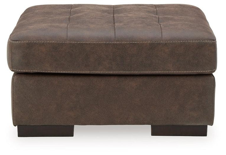 6200208 Brown/Beige Contemporary Maderla Oversized Accent Ottoman By Ashley - sofafair.com