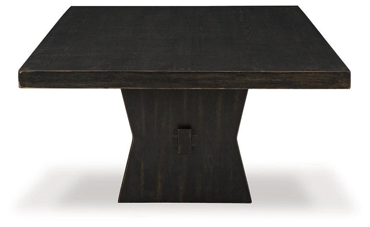 Galliden Coffee Table T841-1 Black/Gray Contemporary Cocktail Table By Ashley - sofafair.com