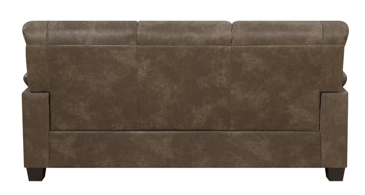 Meagan casual brown sofa 506561 Brown Sofa1 By coaster - sofafair.com
