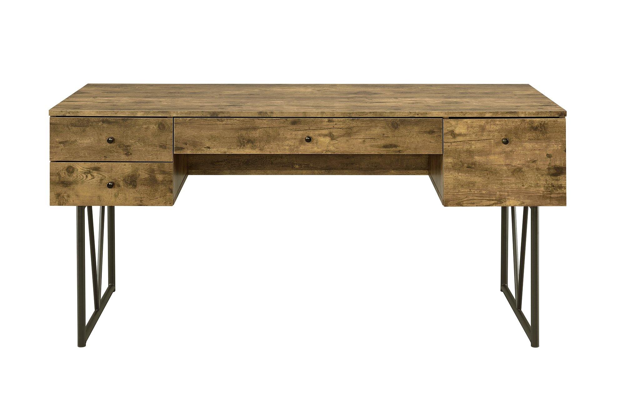Analiese 800999 Antique nutmeg Rustic writing desk By Coaster