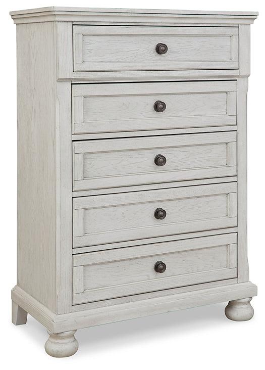 Robbinsdale Chest of Drawers B742-45 White Casual Youth Bed Cases By Ashley - sofafair.com