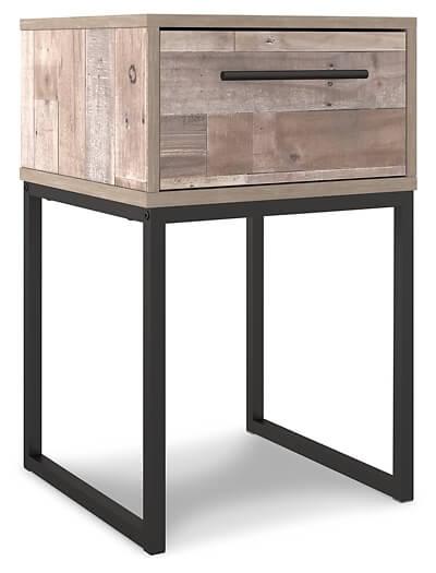 EB2320-291 Brown/Beige Casual Neilsville Nightstand By AFI - sofafair.com