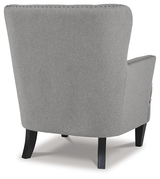 Romansque Accent Chair A3000264 Black/Gray Traditional Accent Chairs - Free Standing By Ashley - sofafair.com
