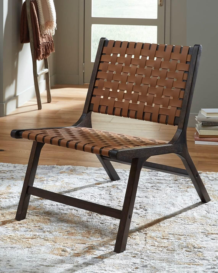 Fayme Accent Chair A3000282 Brown/Beige Contemporary Accent Chairs - Free Standing By Ashley - sofafair.com