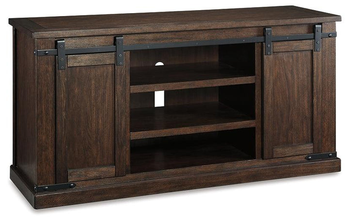 W562-48 Brown/Beige Casual Budmore 60" TV Stand By Ashley - sofafair.com