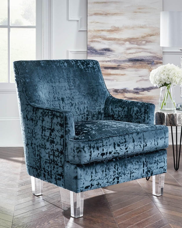 Gloriann Accent Chair A3000103 Transparent Contemporary Accent Chairs - Free Standing By Ashley - sofafair.com