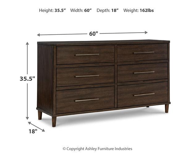 B374-31 Brown/Beige Contemporary Wittland Dresser By Ashley - sofafair.com