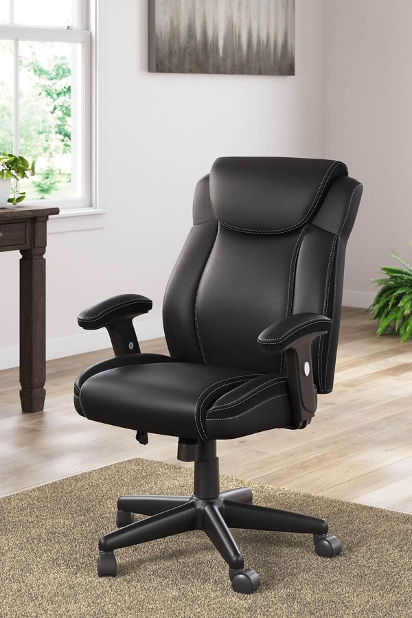 Corbindale Home Office Chair H220-06A Black/Gray Casual Desk Chair By Ashley - sofafair.com