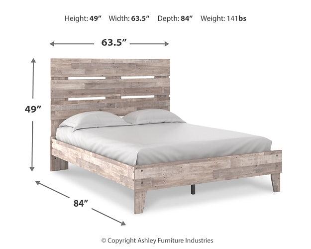 Neilsville Queen Panel Platform Bed EB2320B1 White Casual Master Beds By Ashley - sofafair.com