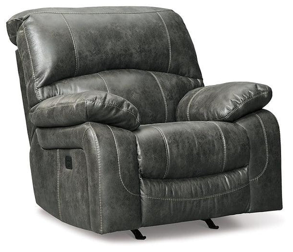 Dunwell Power Reclining Sofa and Loveseat with Power Recliner 51601U3 Steel Contemporary Motion Upholstery Package By AFI - sofafair.com