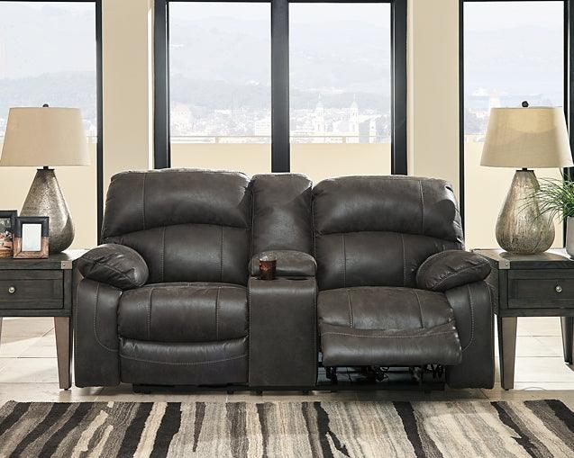 Dunwell Power Reclining Sofa and Loveseat 51601U1 Steel Contemporary Motion Upholstery Package By AFI - sofafair.com