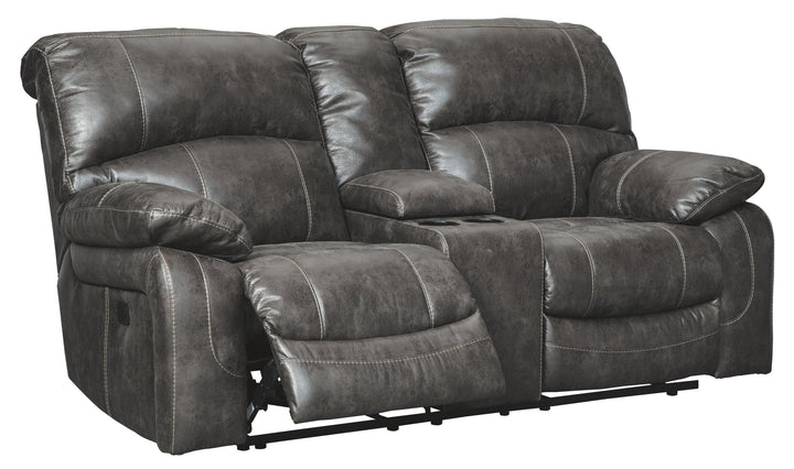 Dunwell Power Reclining Loveseat with Console 5160118 Steel Contemporary Motion Upholstery By AFI - sofafair.com
