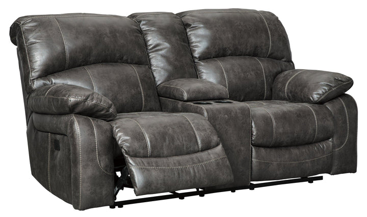 Dunwell Power Reclining Sofa and Loveseat 51601U1 Steel Contemporary Motion Upholstery Package By AFI - sofafair.com