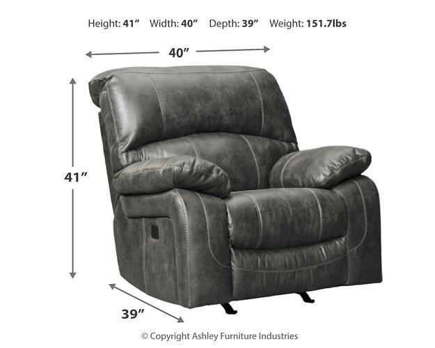 Dunwell Power Recliner 5160113 Steel Contemporary Motion Upholstery By AFI - sofafair.com