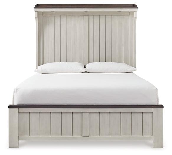 Darborn Queen Panel Bed B796B2 Black/Gray Casual Master Beds By Ashley - sofafair.com
