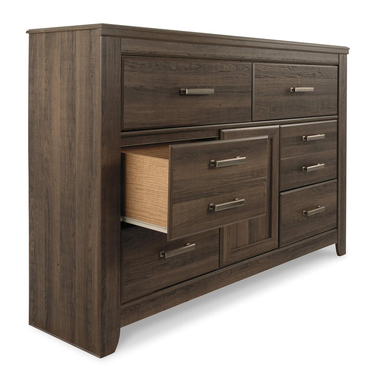 B251B1 Brown/Beige Casual Juararo Dresser and Mirror By Ashley - sofafair.com