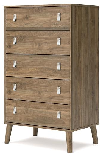 Aprilyn Chest of Drawers EB1187-245 Brown/Beige Contemporary Master Bed Cases By Ashley - sofafair.com