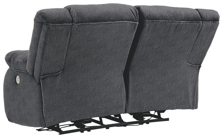 Burkner Power Reclining Loveseat 5380474 Marine Contemporary Motion Upholstery By AFI - sofafair.com