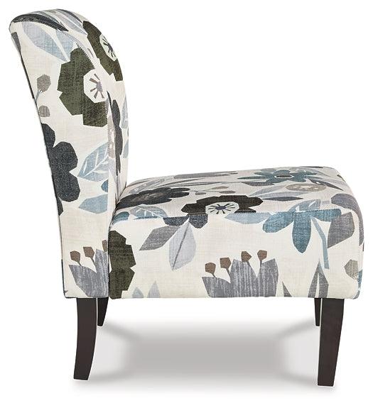 Triptis Accent Chair A3000074 Black/Gray Casual Accent Chairs - Free Standing By Ashley - sofafair.com