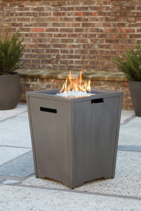 P040-772 Black/Gray Casual Rodeway South Fire Pit By Ashley - sofafair.com