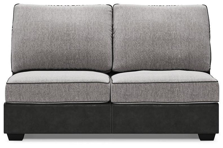 Bilgray 3Piece Sectional 55003S2 Pewter Contemporary Stationary Sectionals By AFI - sofafair.com