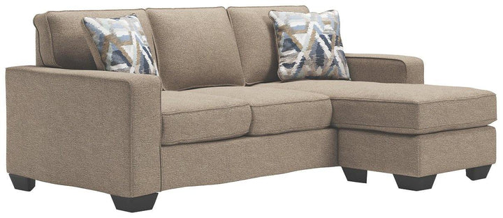 Greaves Sofa Chaise 5510518 Driftwood Contemporary Stationary Upholstery By AFI - sofafair.com