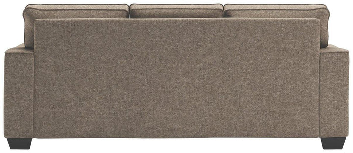 Greaves Sofa Chaise 5510518 Driftwood Contemporary Stationary Upholstery By AFI - sofafair.com