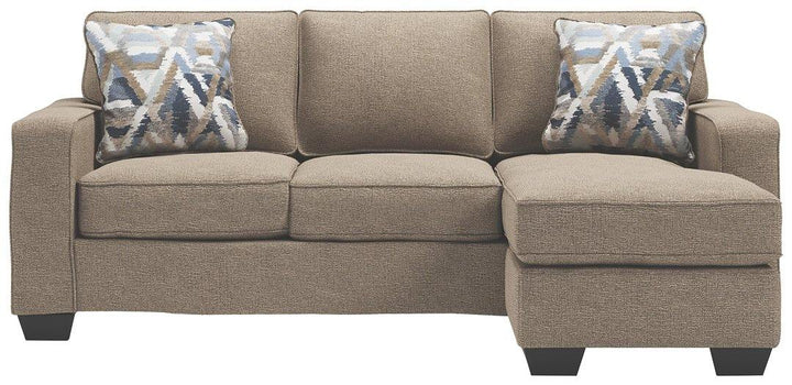 Greaves Sofa Chaise 5510518 Driftwood Contemporary Stationary Upholstery By AFI - sofafair.com