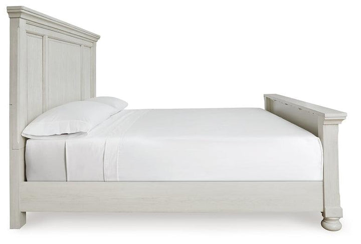 Robbinsdale Queen Panel Bed B742B2 White Casual Master Beds By Ashley - sofafair.com