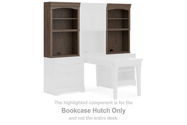 Janismore Bookcase H776H8 Black/Gray Traditional Home Office Cases By Ashley - sofafair.com