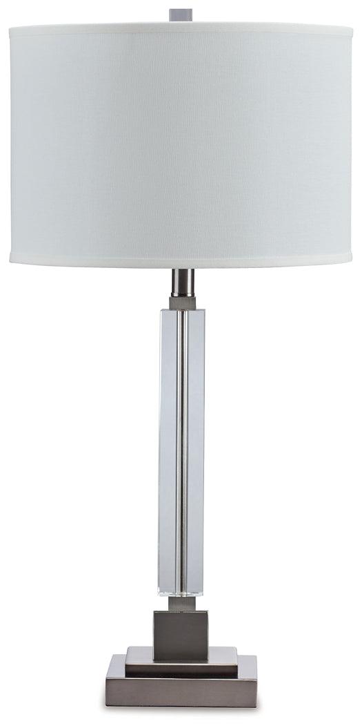 L428174 Transparent Contemporary Deccalen Table Lamp By Ashley - sofafair.com