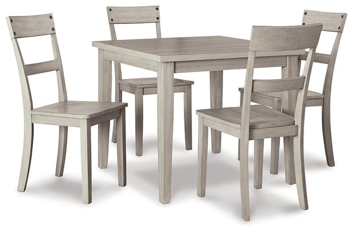 Loratti Dining Table and Chairs (Set of 5) D261-225 Black/Gray Casual Casual Tables By Ashley - sofafair.com
