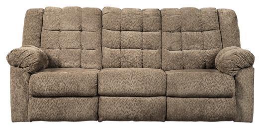 Workhorse Reclining Sofa 5840188 Cocoa Contemporary Motion Sectionals By AFI - sofafair.com