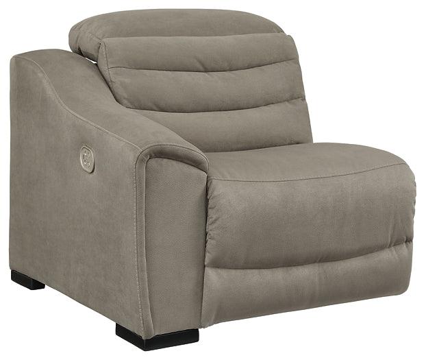 NextGen Gaucho 3Piece Power Reclining Sectional 58504S9 Putty Contemporary Motion Sectionals By AFI - sofafair.com