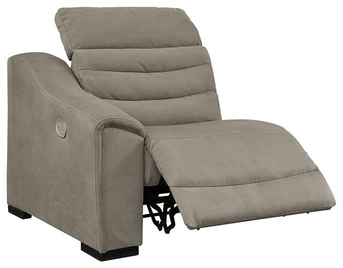 NextGen Gaucho 3Piece Power Reclining Sectional 58504S9 Putty Contemporary Motion Sectionals By AFI - sofafair.com