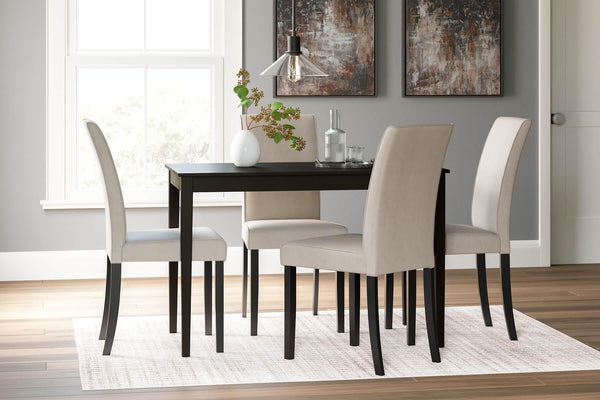 Kimonte Dining Table D250-25 Brown/Beige Contemporary Casual Tables By Ashley - sofafair.com