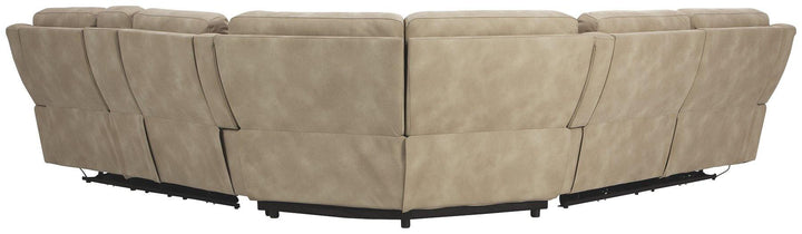 NextGen DuraPella 3Piece Power Reclining Sectional 59302S1 Sand Contemporary Motion Sectionals By AFI - sofafair.com