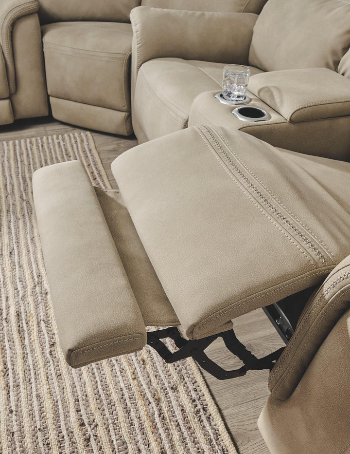 NextGen DuraPella 3Piece Power Reclining Sectional 59302S1 Sand Contemporary Motion Sectionals By AFI - sofafair.com