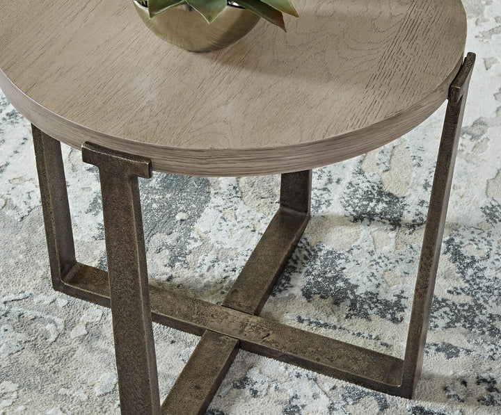 T965-6 Black/Gray Contemporary Dalenville End Table By Ashley - sofafair.com