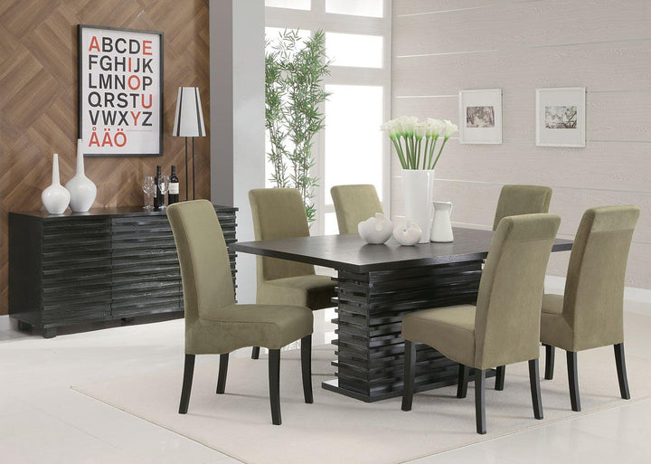 Stanton 102061 Contemporary Dining Table1 By coaster - sofafair.com