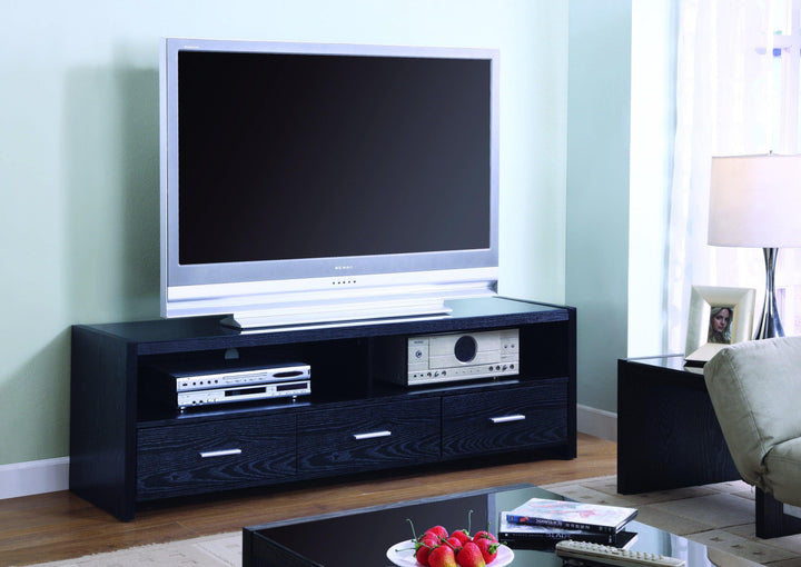 700645 Black oak Contemporary Living room : tv consoles By coaster - sofafair.com